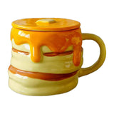 Maxbell Cute Coffee Mug 300ml Morning Cup Cartoon Tea Cup for Home Family