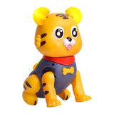 Maxbell Musical Electric lovely tiger Interactive Toy Early Educational for Ages 2+ Blue