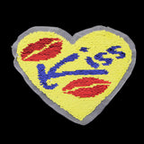 Max Love Heart Kiss Lips Embroidery Sequin Patch Clothes Applique Sewing Craft