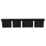 Max PVC End Cap Bottom Sub for Kayak Canoe Rubber Dinghy Stuffing Model 1(Black)