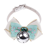 Maxbell Fashion Adjustable Puppy Bow Collar Necktie Bowknot for Pet Dog Cat 6#L