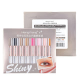 Maxbell Pack of 8 Fashion Makeup Eyeshadow Liquid Pearlescent Shiny Fast-dry Lasting Eye Shadow for Lip,Face,Eyes,Cheek and Body