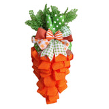 Maxbell Easter Carrot Door Decoration Wreath wedding 60cm Popular Birthday