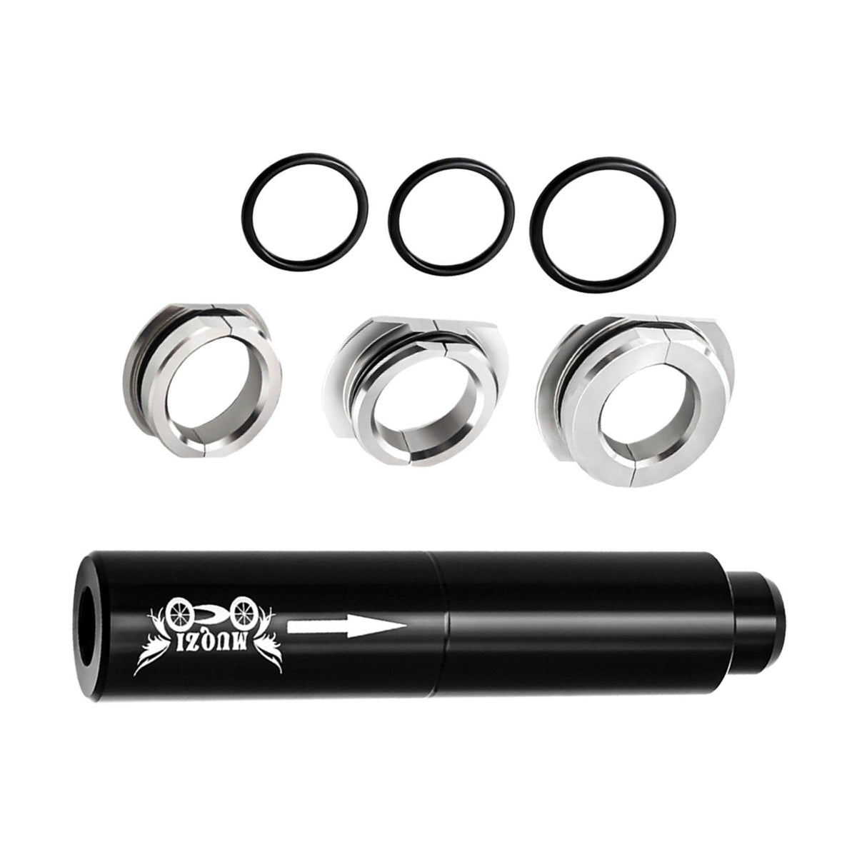 Maxbell Bike Bottom Bracket Removal Tool Sleeve Bicycle Shaft Removal Tool Universal 24MM 26MM 30MM