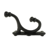 Max Cast Iron Hook Movable Wall Hanging Hook Creative Wall Decoration  Black