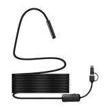 Maxbell USB Endoscope 5.5mm Snake Inspection Camera Borescope for Phones with OTG 5m Hard Cable