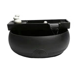 Maxbell Ceramic Tabletop Fountain Decoration Desk Home Bedroom Meditation Farmhouse