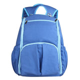 Maxbell Multifunctional Travel Diaper Backpack Bag Waterproof Mummy Bag Blue Striped