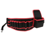 Max Maxb Car Hardware Electrician Canvas Tool Bag Utility Pocket Pouch Bag A-red