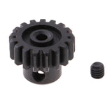 Max Metal Motor Gear 17T Pinion Cogs for WLtoys A959 A979 A969 A949 RC Car Black