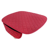 Maxbell Breathable Flax Bamboo Car Seat Cover Pad Mat Chair Cushion Red