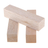 Maxbell 3/5 piece Balsa Wood Blocks DIY Modelling Craft Wood Working Materials 130mm