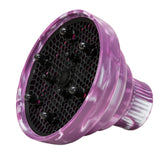 Maxbell Collapsible Hair Dryer Diffuser Attachment Easy Storage Travel Portable Violet