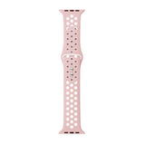 Maxbell Dual-color Perforated Sports Watchband for Apple iWATCH 1234 38/40MM 8