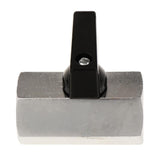 Max Male/Female Thread Mini Brass Ball Valve Flow Control Gas Oil Water Female 25mm