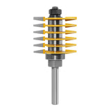 Maxbell Finger Joints Routers Bit Woodworking Milling Cutter for Tables Frames Shelve 8mm
