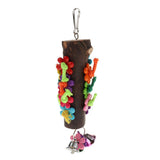 Maxbell Pet Bird Parrot Solid Wood Cage Hammock Swing Toy Hanging Bite Toy