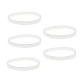 Maxbell 5 x White Gaskets Rubber Sealing O-Ring Replacement for Nutri Ninja Blenders