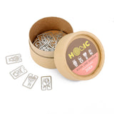 Maxbell 20pcs/box 4 styles Metal Bookmarks Souvenirs with Box - Love theme