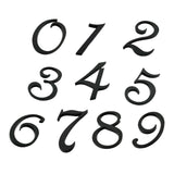 Maxbell Acrylic Numbers Self Adhesive for Business Decorative Office Room