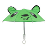 Maxbell Colorful Cartoon Mini Umbrella Fit for 18" Doll Clothes Accessories Green