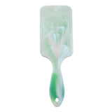 Maxbell Anti-static Scalp Massage Hairbrush Cushioned Detangling Large Paddle Brush Green