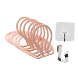 Maxbell Wall Mount Hat Organizer Cabinets Bedroom Door Display Rack Accessories Pink