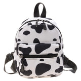 Maxbell Fashion Small Backpack Girls Daypack Knapsacks Rucksack Handbag for Vocation Cows