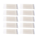 Maxbell 100Pcs Heat Erasable Pen Refills Fabric Marking Pens Refills for Embroidery Beige