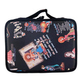 Maxbell PU Leather Hair Styling Tools Bag Makeup Train Case Barber Travel Organizer