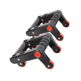 Maxbell 2Pcs Ab Roller Folding Core Strength Training Abdominal Exercise Wheel