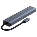 Maxbell 6 in 1 USB C Docking Station 6 Ports USB C Dongle for Computer Laptop Phones