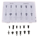Maxbell 330 Pieces 12 Sizes Car Door Push Pin Rivet Retainer Clips for Toyota Honda