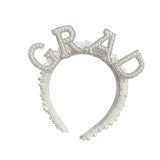 Maxbell Headband Hairband Wedding Headpieces Hair Accessories Headwear for Decor GRAD