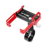 Maxbell Bicycle Phone Holder Mount Clamp Support MTB GPS Stand Mount  Black Red
