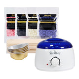 Max Depilatory Hair Removal Wax Warmer Kit Pot Hard Wax Beans Sticks EU Plug