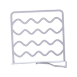 Maxbell Household Closets Shelf Dividers Adjustable for Drawer Cabinet Gray