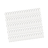 Maxbell 100 Pieces Gourd Clip Keychain Hook for Home Accessories Clothing Tag Sewing 2.5cm