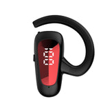 Maxbell Wireless Headset LED Display Calling Sweatproof HiFi for Office Sports Red
