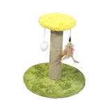 Maxbell Cat Scratching Post Scratch Pole Gift Durable for Kittens Supplies Round Green