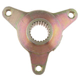 Max 3 Stud 23T Spline Wheel Rear Axle Hub for 125 110cc Quad Dirt Bike ATV Buggy
