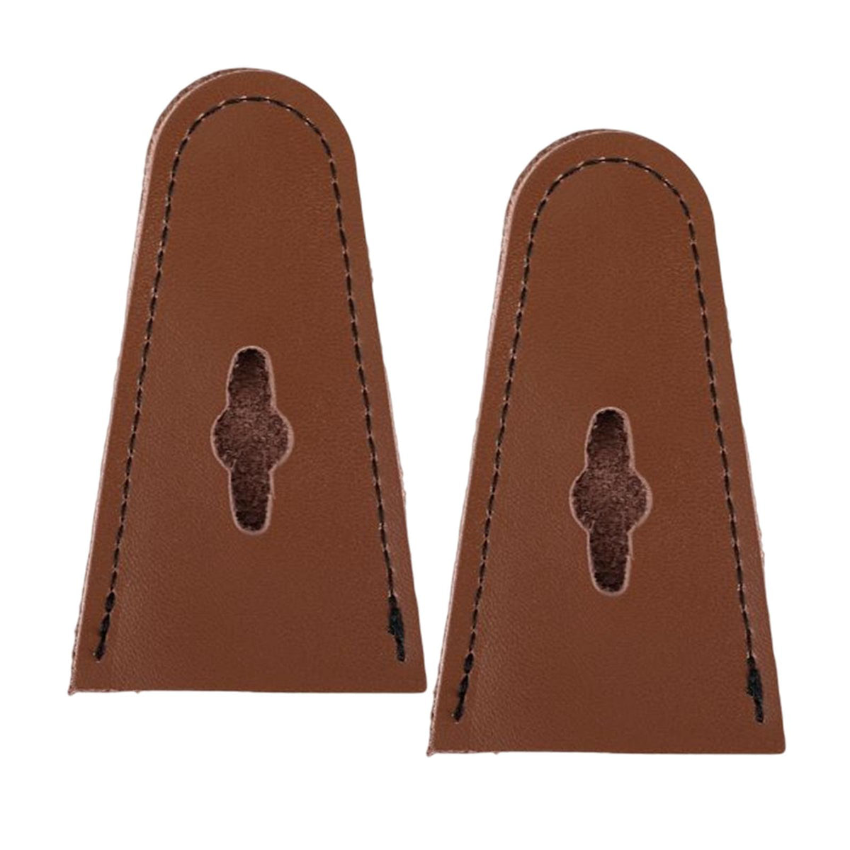 Maxbell PU Leather Bow Tip Protector Cover Long Bows for Shooting Hunting Supplies Brown