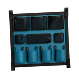 Maxbell Horse Trailer Grooming Bag Organizer Stall Equine Long Caddy blue