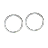 Maxbell 2Pcs Women Purse Handles Belt Replacement DIY Handmade for Tote Purse Making clear round