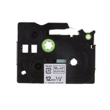 Maxbell Compatible for Brother P-touch Tze Printer Laminated Label Tape Maker 12mm x8mTZE-231