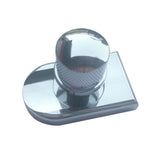 Max Maxb 1Set CNC Alloy Seat Fixing Screw Nut Universal For Harley Motorcycle Silver