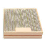 Maxbell Empty Pressed Powder Case Makeup Blusher Cosmetic Container w/ Mirror Flesh