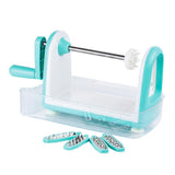 Maxbell Multi-functional Vegetable Hand-Operated Spiral Slicer Cutter 4 Blades