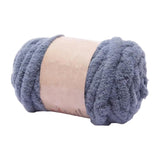 Maxbell Thick Chunky Yarn Hand Knitting DIY Weight Yarn for Throw Rug Making Weaving dark gray