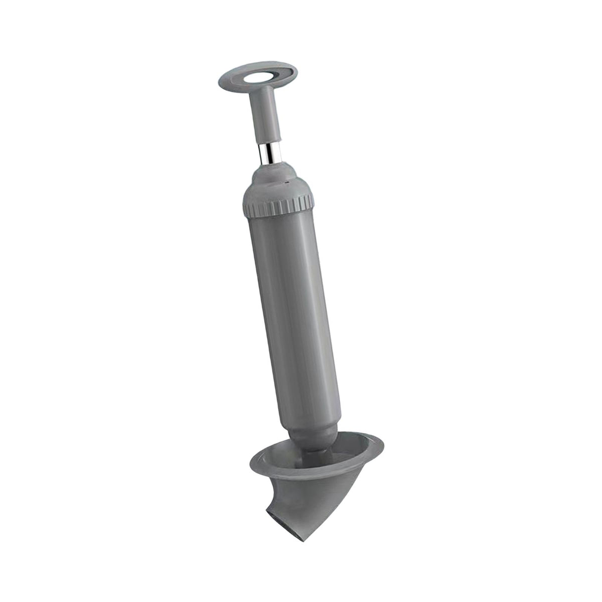 Maxbell Toilet Air Plunger Accessories for Household Toilet Sewer Dredging Plunger Grey